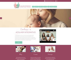 Criação de Web Site Acolher Integrativo