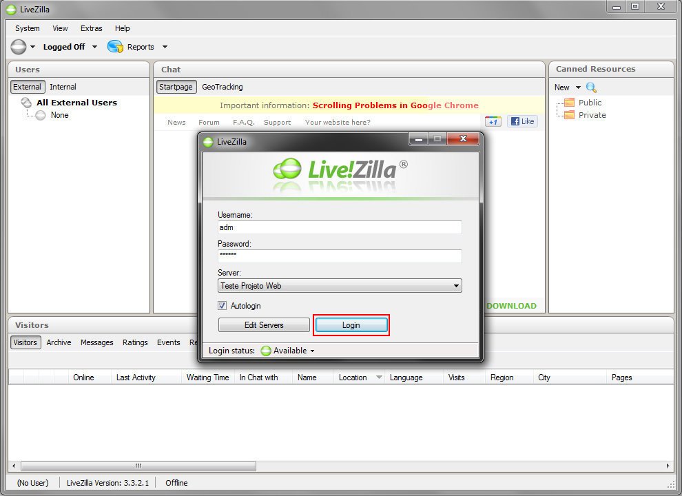 Aprenda a Fazer o Login