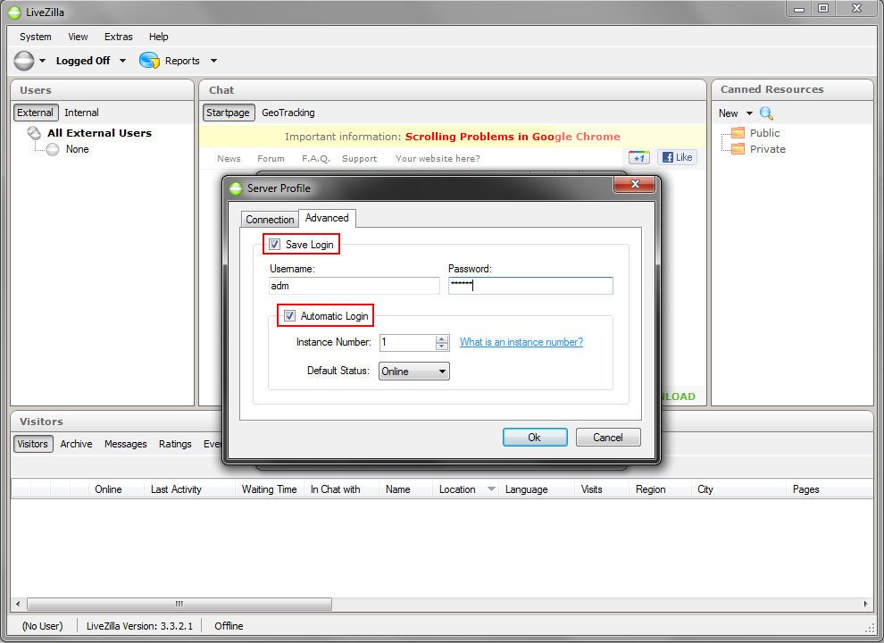 Fazer o Login Automático