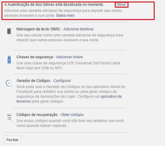 Como usar aprovação de Login do Facebook