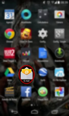Configuração de E-mail Android