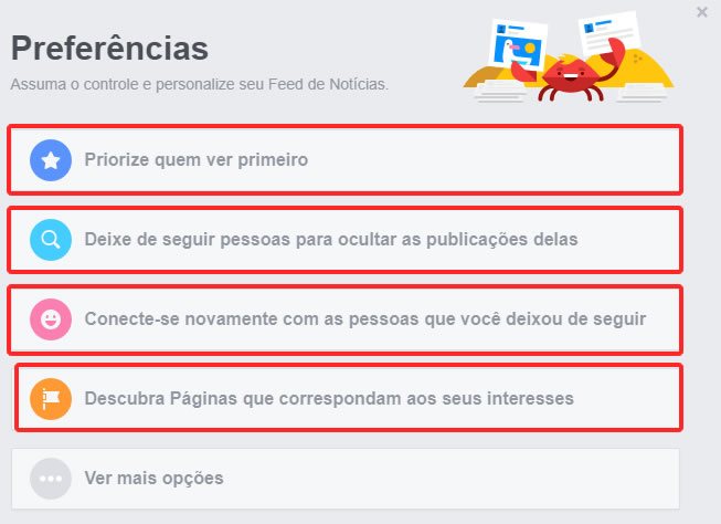 Filtrando Feed de Notícias do Facebook