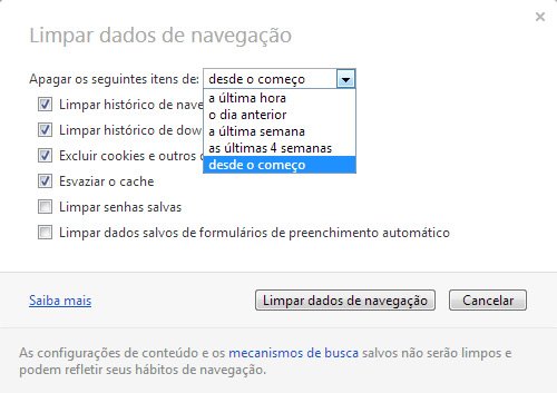 Como Limpar o Historico do Navegador opera