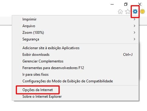 Configurar Pop-up no navegador Internet Explorer Configurar Pop-up no navegador Internet Explorer