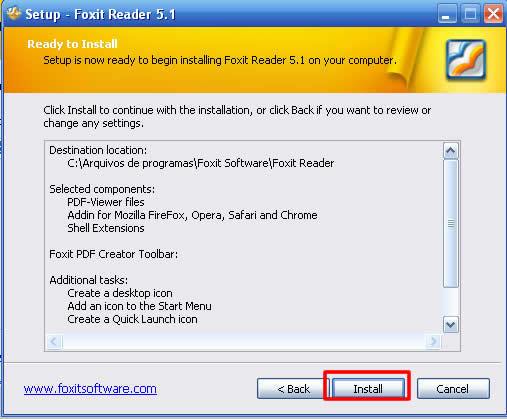 Abrir um PDF - Foxit Reader