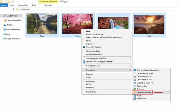Compactar Arquivo Compactar Arquivo