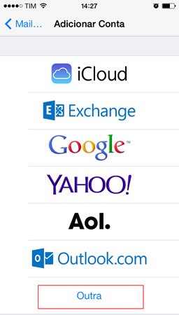 Configurar E-mail Ipad