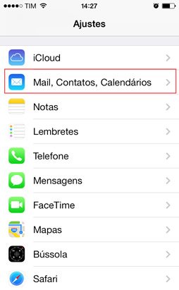 Configurar E-mail Iphone