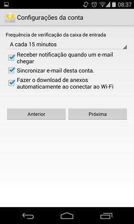 Configurar seu E-mail em um Samartphone