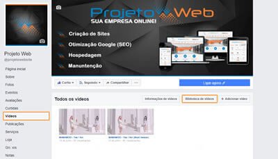 Como publicar vários posts no facebook com o mesmo vídeo