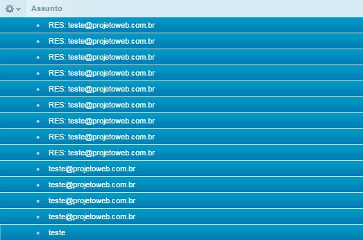 Como efetuar a limpeza do Webmail