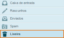 Como esvaziar a lixeira do Webmail