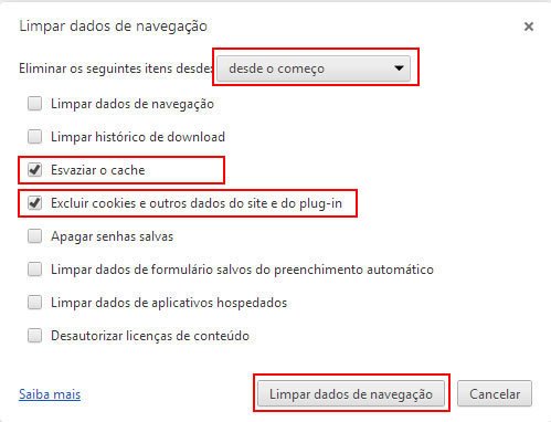 Como Limpar Cookies do Google Chrome