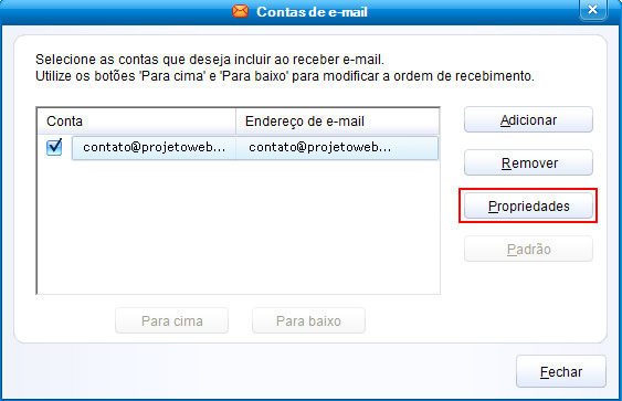 Contas de Email IncrediMail
