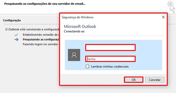 Configurar Email Outlook 2016
