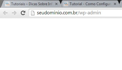 Painel Administrativo Wordpress